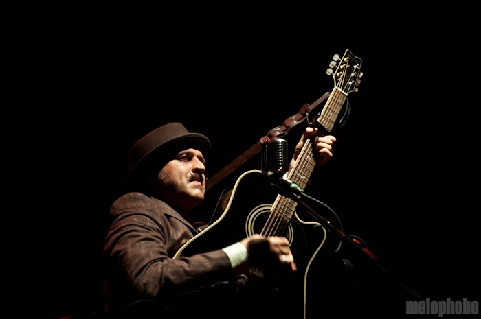 Franz Nicolay at MHOW, July 7, 2011. Photo by Chris Barth.