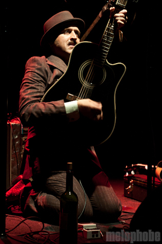 Franz Nicolay at MHOW, July 7, 2011. Photo by Chris Barth.