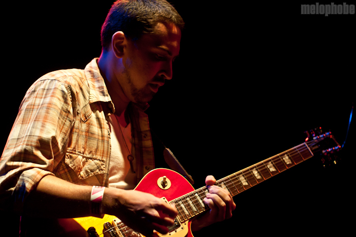 Brian Bonz at MHOW, July 7, 2011. Photo by Chris Barth.