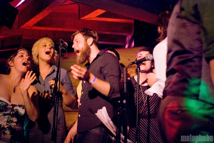 Portland Cello Project at Doug Fir Lounge, July 9, 2011. Photo by Colin McLaughlin.