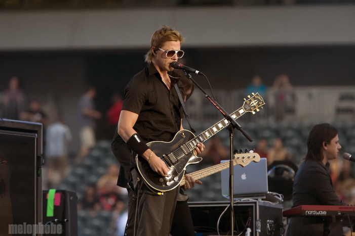 Interpol at Lincoln Financial Field, July 14, 2011. Photo by Ian Doreian.