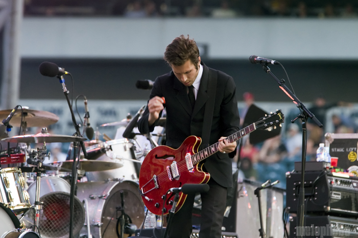 Interpol at Lincoln Financial Field, July 14, 2011. Photo by Ian Doreian.