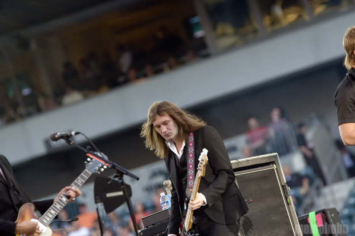 Interpol at Lincoln Financial Field, July 14, 2011. Photo by Ian Doreian.