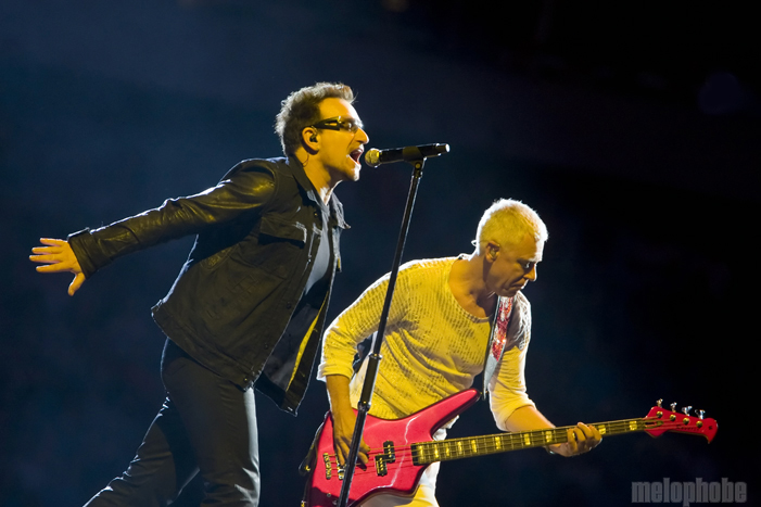 U2 at Lincoln Financial Field, July 14, 2011. Photo by Ian Doreian.