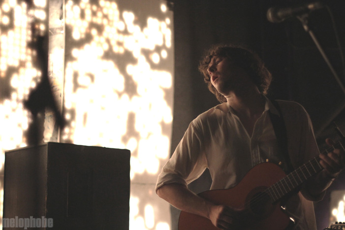 Cass McCombs at TT the Bear's, July 18, 2011. Photo by Liz McBride.