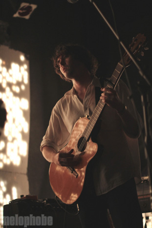Cass McCombs at TT the Bear's, July 18, 2011. Photo by Liz McBride.