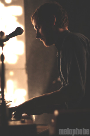 Cass McCombs at TT the Bear's, July 18, 2011. Photo by Liz McBride.