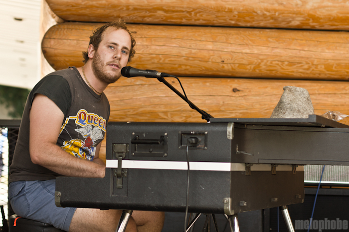 Death Songs at Doug Fir Patio, July 24, 2011. Photo by Troy Dunham.