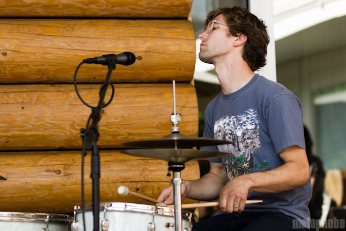Death Songs at Doug Fir Patio, July 24, 2011. Photo by Troy Dunham.
