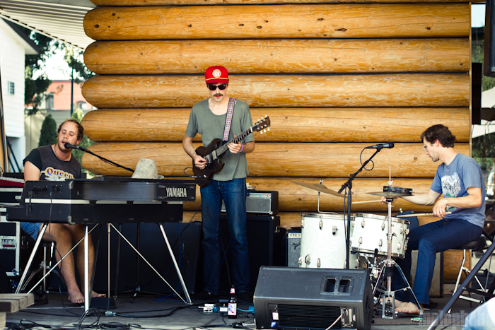 Death Songs at Doug Fir Patio, July 24, 2011. Photo by Troy Dunham.
