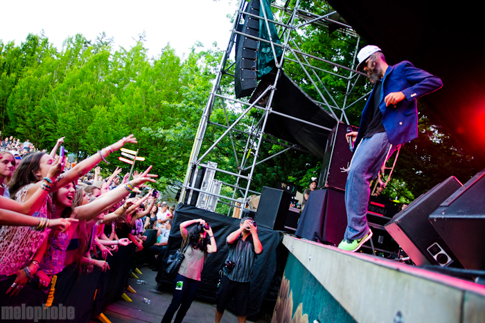 Matisyahu at Oregon Zoo, July 28, 2011. Photo by Logan Westom.