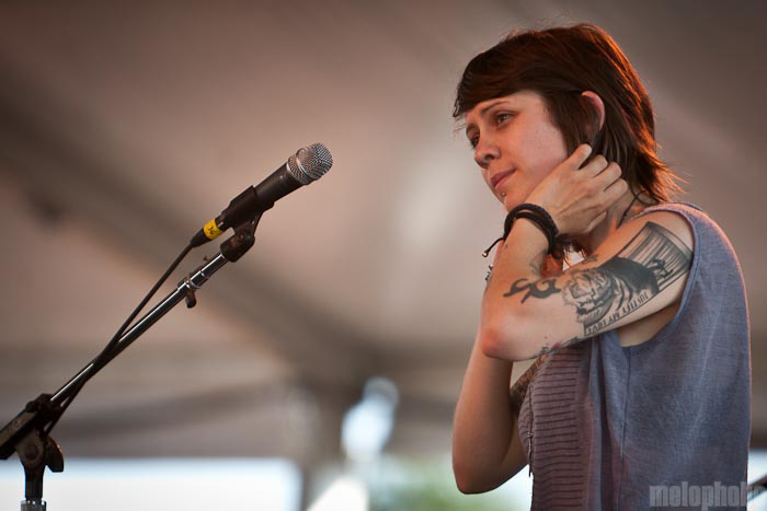 Tegan and Sara, July 30, 2011. Photo by Michael Spencer.