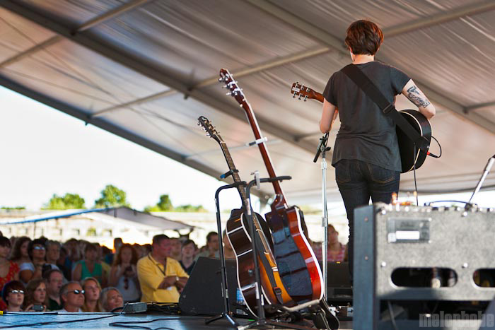 Mavis Staples, July 30, 2011. Photo by Michael Spencer.