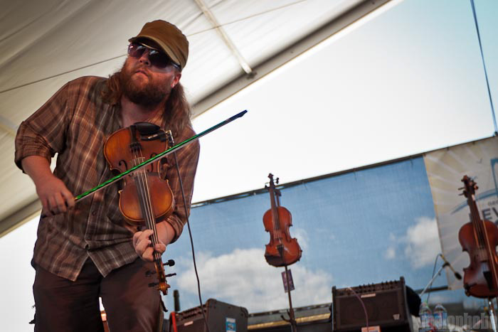 Trampled by Turtles, July 31, 2011. Photo by Michael Spencer.