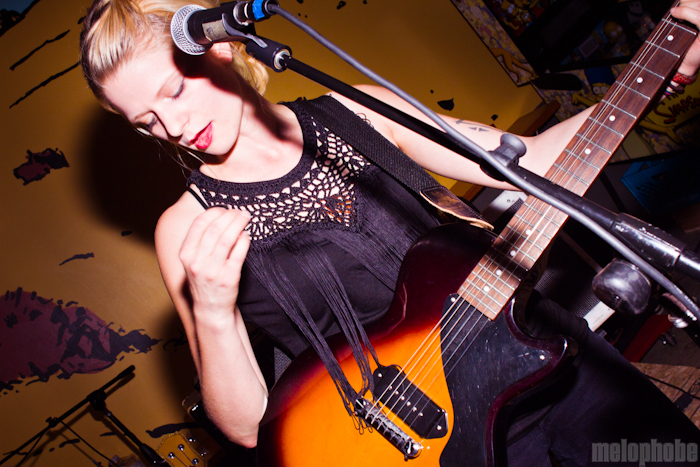 Those Darlins at Bunk Bar, August 2, 2011. Photo by Troy Dunham.