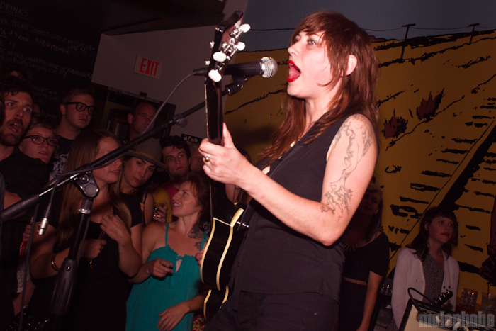Those Darlins at Bunk Bar, August 2, 2011. Photo by Troy Dunham.