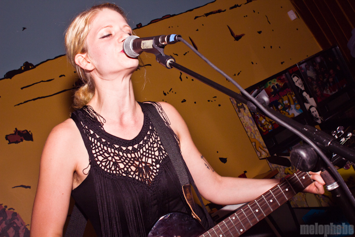 Those Darlins at Bunk Bar, August 2, 2011. Photo by Troy Dunham.