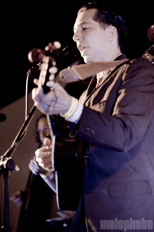 Pokey Lafarge & the South City Three at Pendarvis Farm, August 5, 2011. Photo by Carrie Johnston and Ian McNeil.