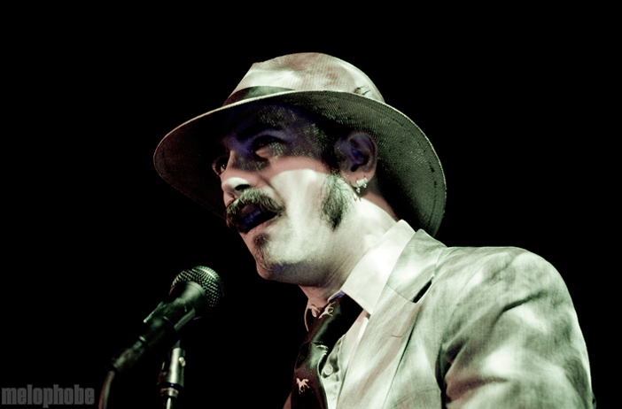 Pokey Lafarge & the South City Three at Pendarvis Farm, August 5, 2011. Photo by Carrie Johnston and Ian McNeil.