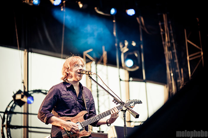 Phish at The Gorge Amphitheatre, August 5, 2011. Photo by Alice Falzone.
