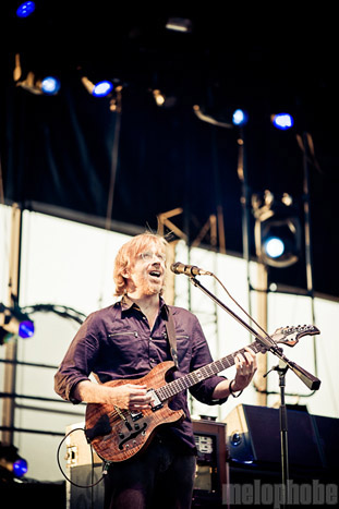 Phish at The Gorge Amphitheatre, August 5, 2011. Photo by Alice Falzone.