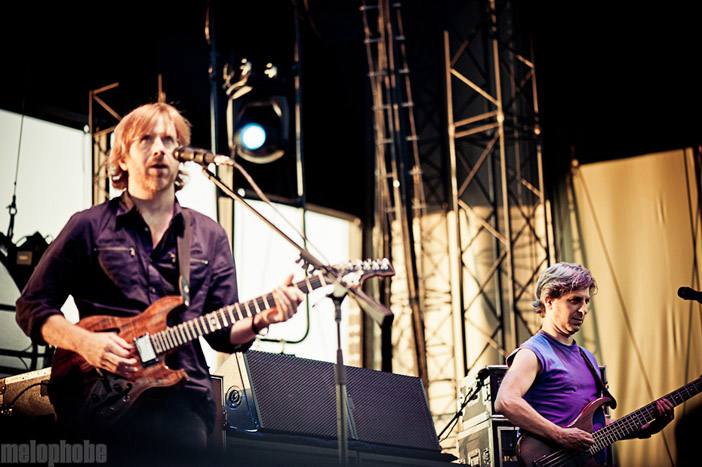 Phish at The Gorge Amphitheatre, August 5, 2011. Photo by Alice Falzone.
