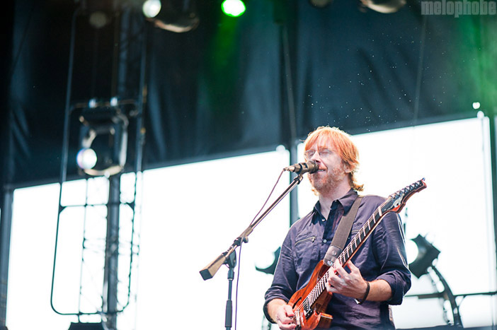Phish at The Gorge Amphitheatre, August 5, 2011. Photo by Alice Falzone.