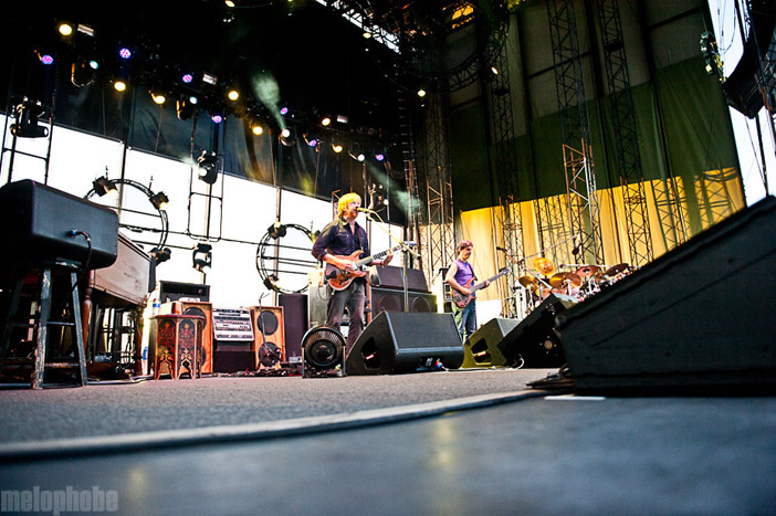 Phish at The Gorge Amphitheatre, August 5, 2011. Photo by Alice Falzone.