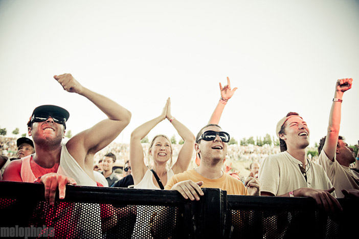 Phish at The Gorge Amphitheatre, August 5, 2011. Photo by Alice Falzone.
