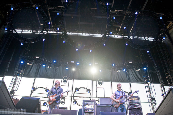 Phish at The Gorge Amphitheatre, August 5, 2011. Photo by Alice Falzone.