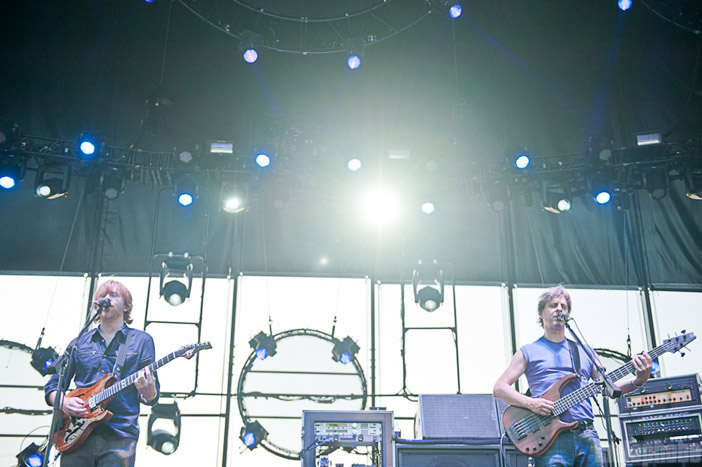 Phish at The Gorge Amphitheatre, August 5, 2011. Photo by Alice Falzone.