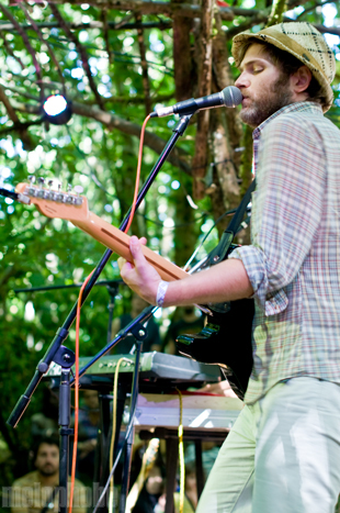 Fruit Bats at Pendarvis Farm, August 6, 2011. Photo by Carrie Johnston and Ian McNeil.