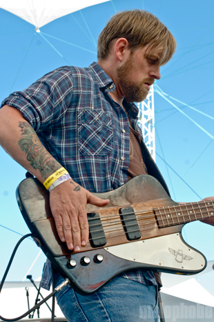 Jesse Sykes and the Sweet Hereafter at Pendarvis Farm, August 6, 2011. Photo by Carrie Johnston and Ian McNeil.