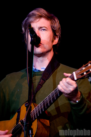 Bill Callahan at Pendarvis Farm, August 6, 2011. Photo by Carrie Johnston and Ian McNeil.