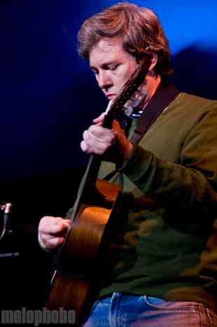 Bill Callahan at Pendarvis Farm, August 6, 2011. Photo by Carrie Johnston and Ian McNeil.