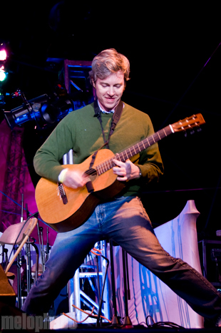 Bill Callahan at Pendarvis Farm, August 6, 2011. Photo by Carrie Johnston and Ian McNeil.