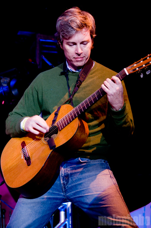 Bill Callahan at Pendarvis Farm, August 6, 2011. Photo by Carrie Johnston and Ian McNeil.