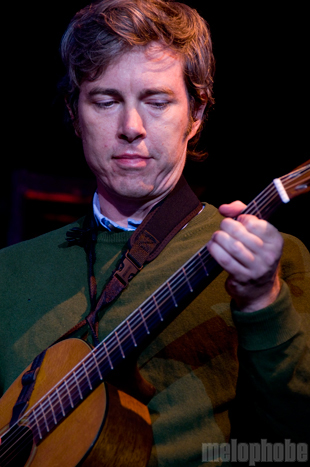 Bill Callahan at Pendarvis Farm, August 6, 2011. Photo by Carrie Johnston and Ian McNeil.