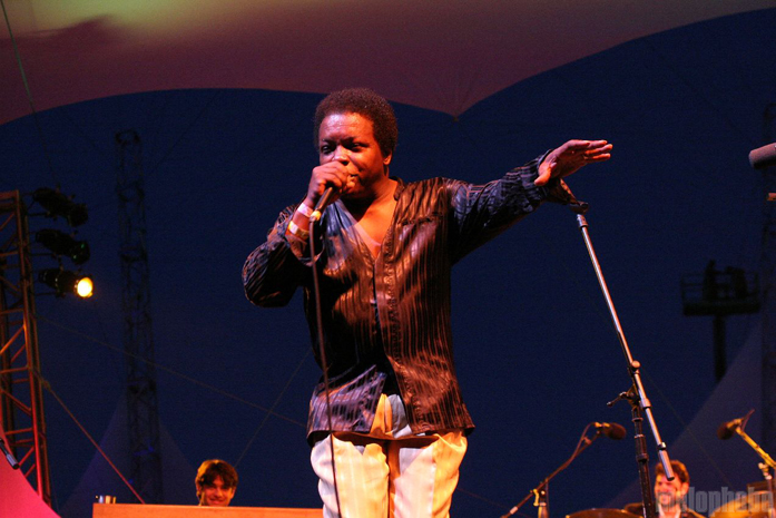 Lee Fields at Pendarvis Farm, August 6, 2011. Photo by Carrie Johnston and Ian McNeil.