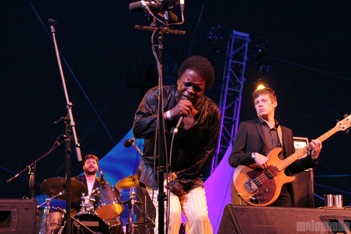 Lee Fields at Pendarvis Farm, August 6, 2011. Photo by Carrie Johnston and Ian McNeil.