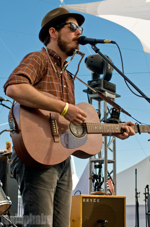 Vetiver at Pendarvis Farm, August 7, 2011. Photo by Carrie Johnston and Ian McNeil.