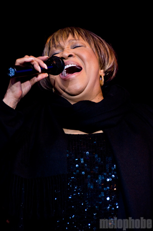Mavis Staples at Pendarvis Farm, August 7, 2011. Photo by Carrie Johnston and Ian McNeil.