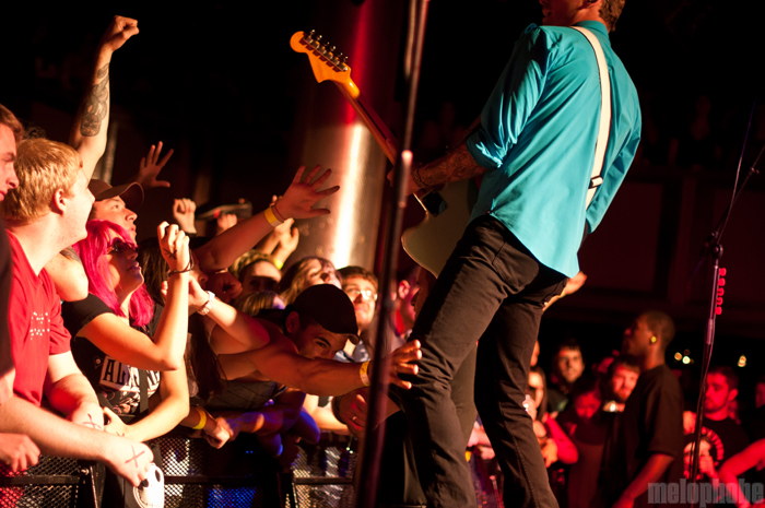 Alkaline Trio at Paradise Rock Club, August 11, 2011. Photo by Renee Rorer.