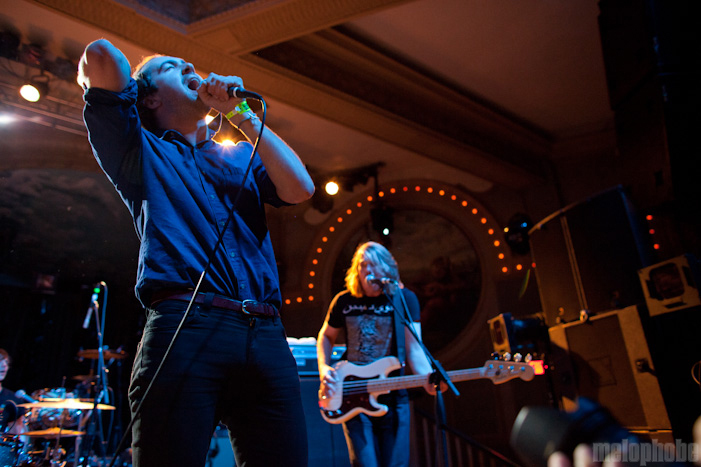 The Vaccines at Crystal Ballroom, August 11, 2011. Photo by Justin Kent.