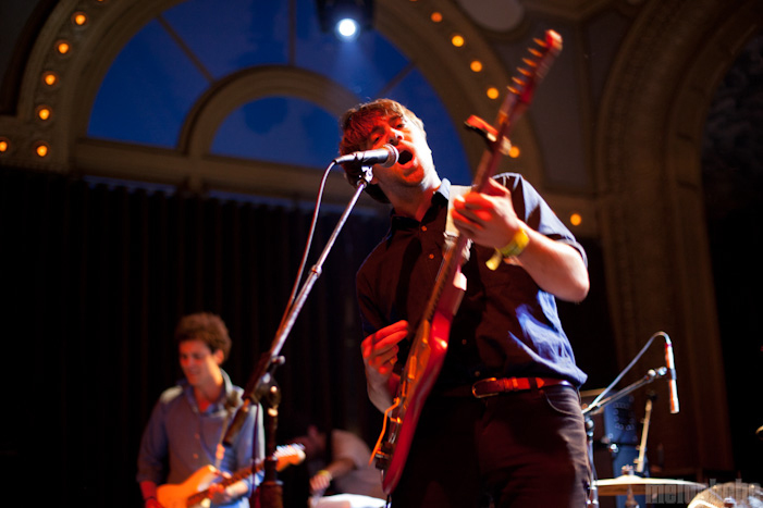 The Vaccines at Crystal Ballroom, August 11, 2011. Photo by Justin Kent.