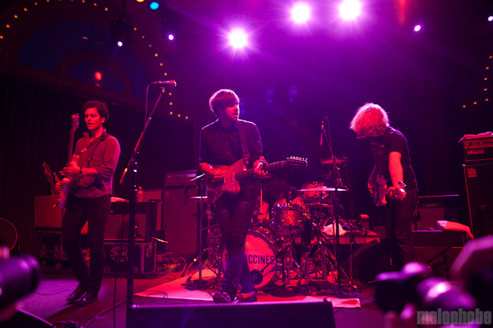 The Vaccines at Crystal Ballroom, August 11, 2011. Photo by Justin Kent.