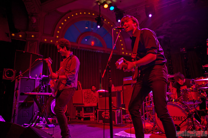 The Vaccines at Crystal Ballroom, August 11, 2011. Photo by Justin Kent.