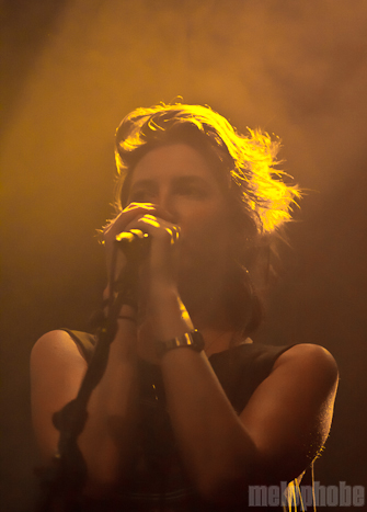 Warpaint, August 11, 2011. Photo by Bobby Lilly.