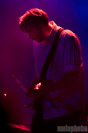 The Radio Dept., August 11, 2011. Photo by Bobby Lilly.