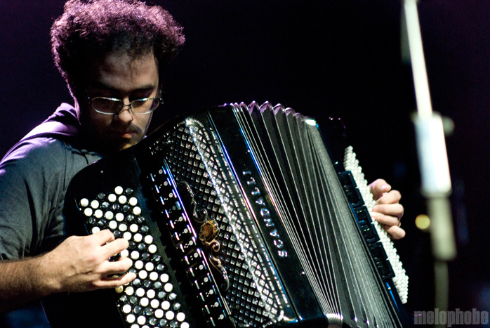 Beirut at Crystal Ballroom, August 12, 2011. Photo by Colin McLaughlin.